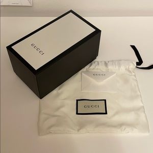 💯% Authentic Gucci Box AND Duster Bag! ✨